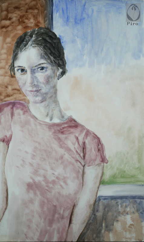 oil on canvas - olio su tela di Piro